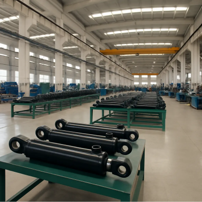 What steps should be followed when designing a hydraulic cylinder?
